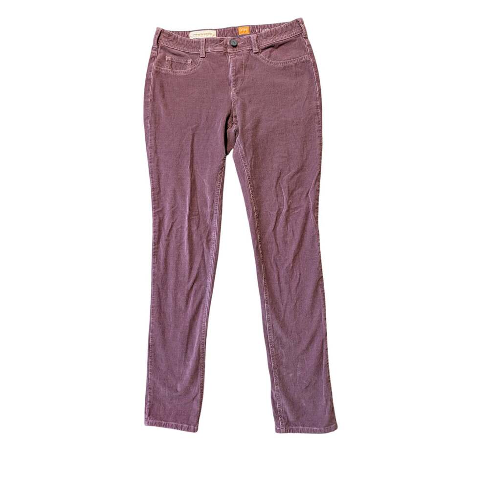 Pilcro Womens 29 Pants Corduroy Mauve, Pink, Boho Anthropologie Skinny jeans; 29